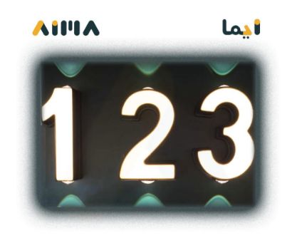 صورة جدارية أرقام - سعر القطعة الواحدة